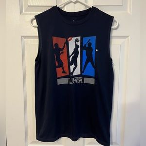 Boys USA Tank Top
